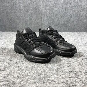 New Balance WX408BK Shoes Womens 6‎ Black Leather Comfort